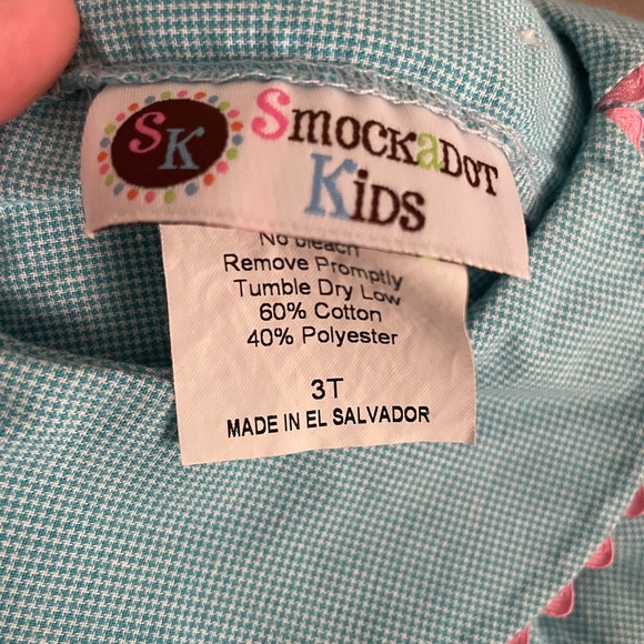 Velani Classics Princess Blue Polka Dot Kids Dress - Picture 4 of 4